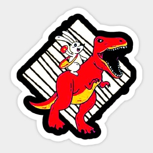 Easter dinosaur Sticker